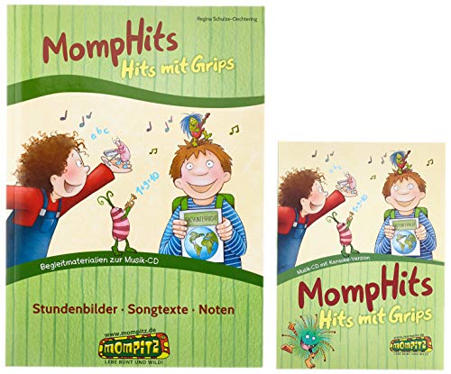MompHits - Hits mit Grips: Komplettpaket: 11 monsterstarke Songs zu lehrplanrelevanten The men inkl. Begleitmaterialien für den Unterricht (1. bis 4. Klasse) (Mompitz) von Persen Verlag i.d. AAP